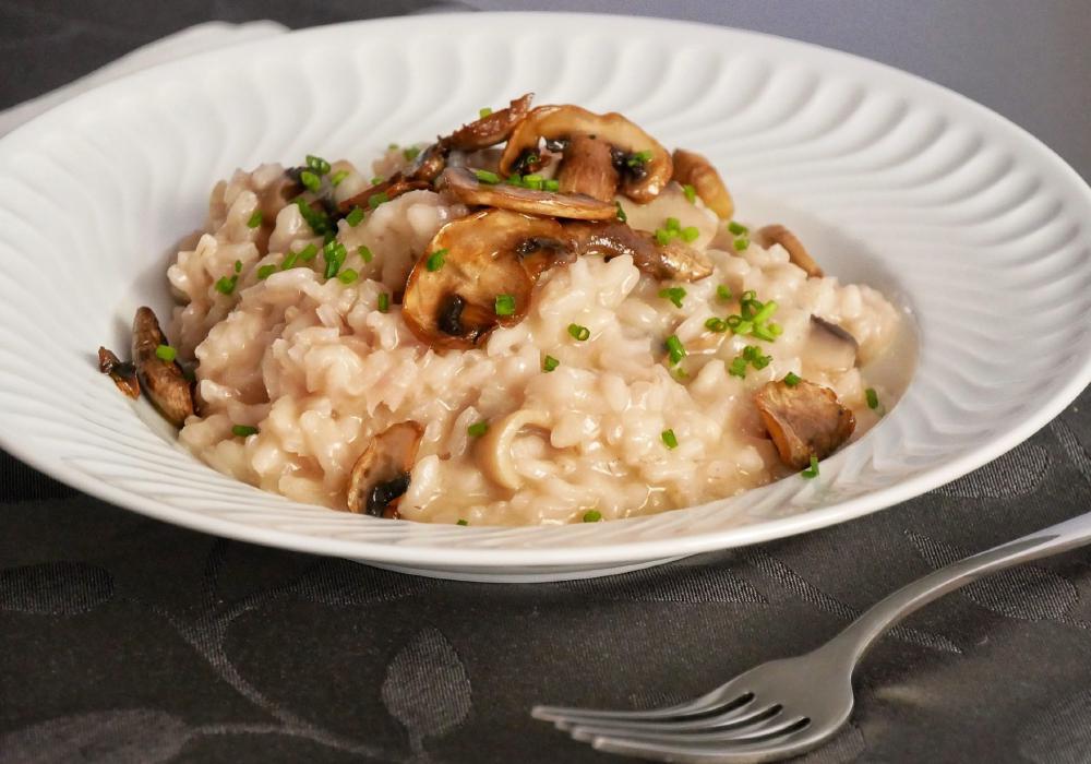 Risotto de cogumelos